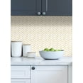 thumbnail image 5 of Nuwallpaper Ochre Holden Peel & Stick Wallpaper, 5 of 7
