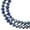 Opaque Dark Sapphire w/Half Iris, variant on 58pcs Crystal Lane DIY Rondelle 7in 6x8mm Opaque Blue Iris 2 Strand glass bead for Jewelry Making, DIY Crafts & Decorations