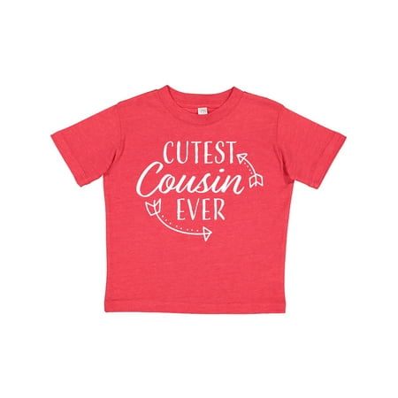 

Inktastic Cutest Cousin Ever with Arrows Gift Toddler Boy or Toddler Girl T-Shirt