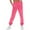 Hot Pink, variant on Mgmyaa Womens Fleece Lined Sweatpants Running Fitness Sports Jogger Pants Athletic Lounge Trousers Travel Outfits