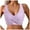Light Purple, variant on Women's Underwire Bikini Top V Neck Criss Cross Push up Swim Top (Khaki, XL)