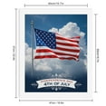 thumbnail image 2 of Paint By Numbers Kit for Adults Beginner - DIY American Flag Independence Day Clouds Canvas Painting Kits for Adults, Frameless Paint By Number for Adults for Home Wall Decor 16x20 Inch, 2 of 7