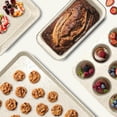 thumbnail image 4 of CHEF LANG Non-Stick Pan Set, 6-Piece Kitchen Oven Pan, Pan with Round/Square Cake Pan, Muffin Pan Kitchen Baking Essentials, Brown Cream White, 4 of 4