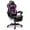 Purple, variant on PULUOMIS Gaming Chair with Footrest Ergonomic Office Chair with Arms for Adults Kids, Blue