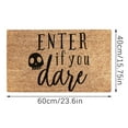 thumbnail image 3 of JLFNYA Halloween Rug, 23.6 x 15.7 in Checkered Rug, Rug Halloween Fall Door Mat Cotton Washable Area Rugs Door Mat Outdoor Entrance for Front Porch Entryway Fall Farmhouse, 3 of 6