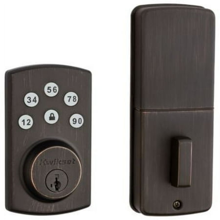 UPC 883351518758 product image for 907 Powerbolt2® Electronic Deadbolt featuring SmartKey Security™ in Venetian Bro | upcitemdb.com