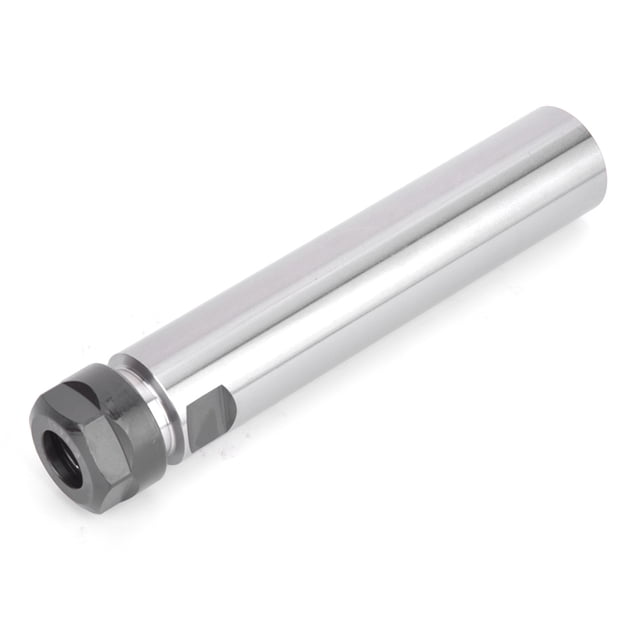 Straight Shank Collet Chuck Holder, Strong Clamping Force Improve Efficiency 150mm Collet Chuck Holder Extension Rod For Deep Hole Processing For Lathe C20,C25,C32