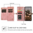 thumbnail image 4 of Samsung S23 S22 S21 S20 S10 S9 S8 Plus Ultra Fe Note20 Note10 Note9 Note8 Plus Ultra Case, Card Slot Holder Cash Pocket PU Leather Sleeve Magnetic Clo Cheap and fine, 4 of 5