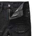 thumbnail image 5 of Usaibhir 5-13T Boys and Teen Zipper Skinny Fit Ripped Jeans Pants Kids Outdoor Destroyed Distressed Stretch Washed Denim Jeans Pants, 5 of 10