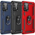 thumbnail image 2 of Funda magnética de armadura a prueba de golpes para Samsung Galaxy S22 S21 S20 Ultra S10 S9 S8 Plus F52 Note 8 9 10 20 FE S10e, cubierta de anillo de Metal Deng Xun unisex, 2 of 2