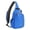 Blue, variant on Crossbody Sling Bag, Chest Bag with RFID Blocking & Adjustable Stabilizer Strap, Lightweight Shoulder Bag, Water-Resistant Compact EDC Bag for Travel, Hiking, Outdoor Activities