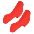 thumbnail image 4 of 1 par de fundas protectoras de silicona para manillar de bicicleta, empuñaduras cómodas para bicicleta de carretera, accesorio de ciclismo 4700 Rouge, 4 of 5