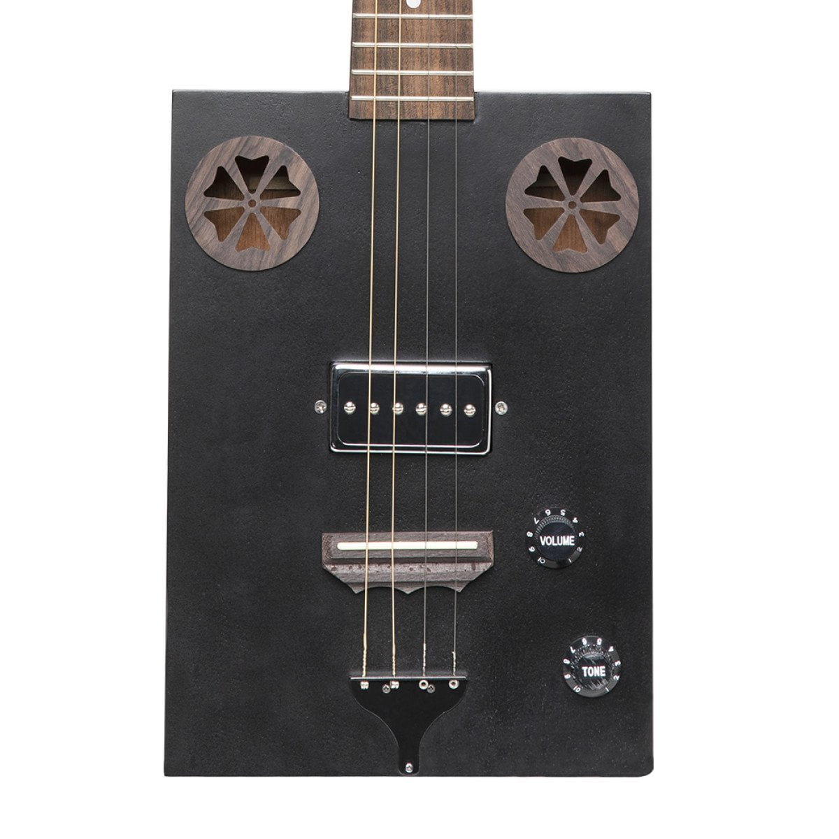 JN Guitars Cigar Box Guitar Black