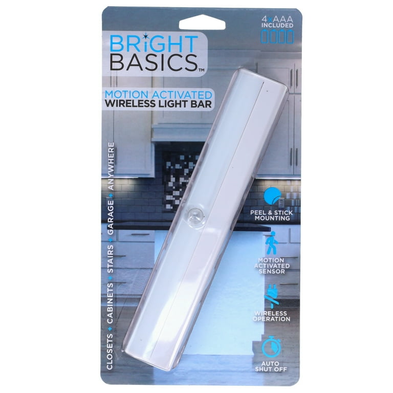 BRIGHT BASICS MOTION ACTIVATED LED LIGHT Walmart