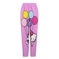 thumbnail image 2 of Hello Kitty Womens Comfy Pajama PJ Pants Lounge Pants Sleepwear Drawstring PJ Bottoms Pants, 2 of 7