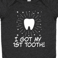 thumbnail image 4 of Inktastic I Got My First Tooth Announcement Boys or Girls Baby Bodysuit, 4 of 5
