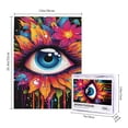 thumbnail image 4 of 500 PCS Eye Of Life - 500 Piece Vibrant Jigsaw Puzzle,Wonderful Imagination,Ideal For Relaxation And Family Fun,Modern Art Wooden Puzzle For Adults,Unique And Beautiful Design, 4 of 6