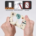 thumbnail image 3 of Duplex Light Switch Wall Plate 1-Gang Single Decorative Receptacle Outlet Covers - Star Retro Mid Century Vintage Atomic art, 3 of 5
