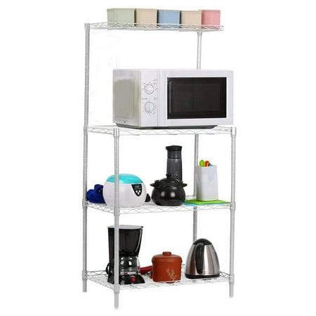 3 Tier Baker S Rack Microwave Cart Oven Stand For Kitchen Storage