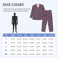 thumbnail image 4 of Sikiie Sea Animals Mens Pajama Set, Soft Warm Long Sleeve Sleepwear, Cozy Button-Down Pjs for Men-X-Large, 4 of 7