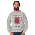 thumbnail image 6 of Kawaii Matching Couples Set PB and J Sweatshirt for Men or Women Brisco Brands L, 6 of 7