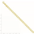 thumbnail image 2 of Solid 14K 6.25mm Polished Fancy Anchor Link Chain Bracelet / Anklet, 2 of 2