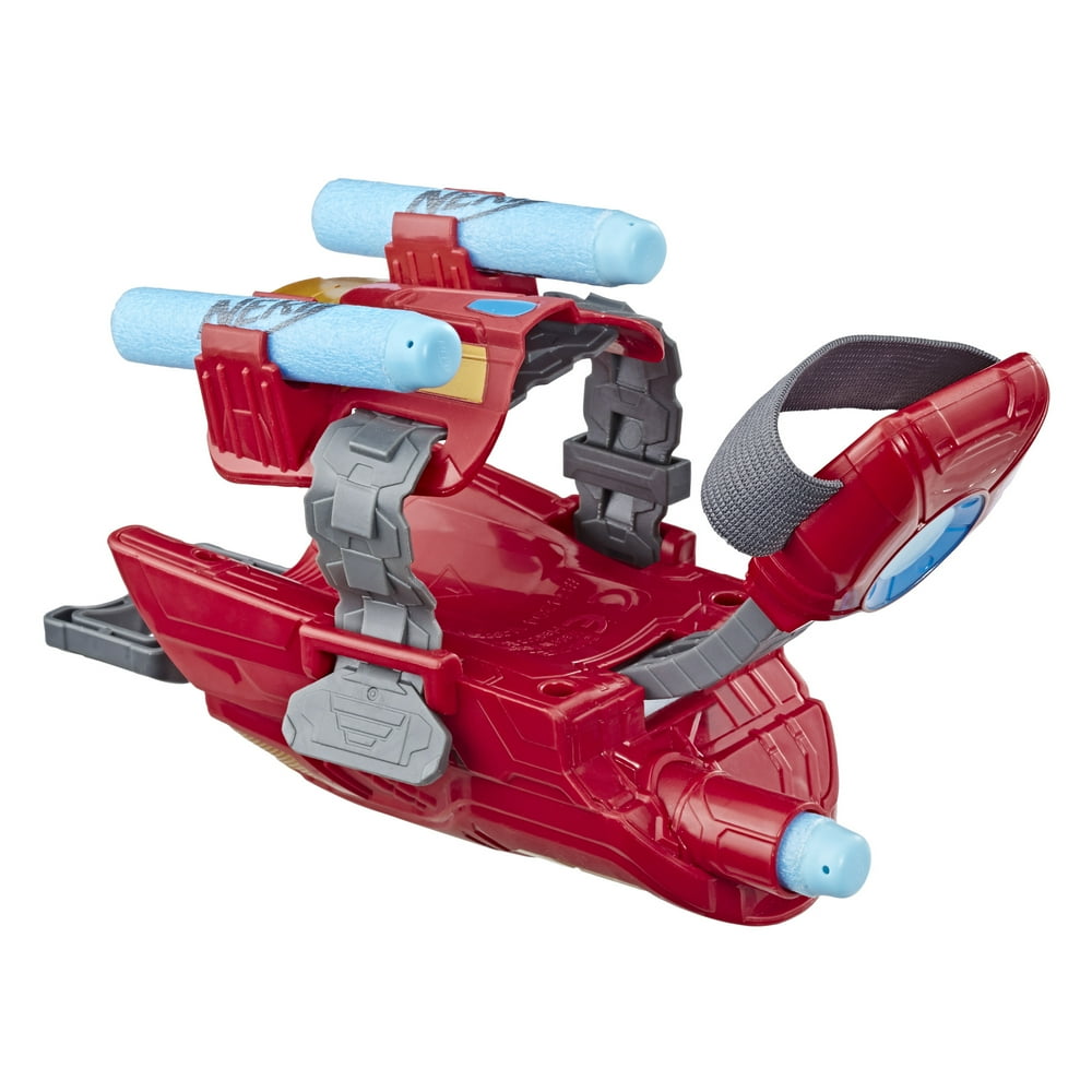 nerf marvel avengers power moves iron man repulsor blast blaster handschoen