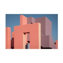 Trademark Fine Art Linda Wride Muralla Roja 48 Canvas Wall Art