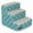 Teal, variant on MajesticPet 3 Step Links Sherpa Pet Stairs, Teal