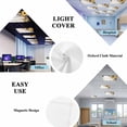 thumbnail image 5 of Yellow Floral Spring Fluorescent Light Covers, Vintage Summer Botanical Magnetic Light Covers for Ceiling Lights, Fluorescent Ceiling Shade Filters for Classroom Bedroom Office 4x2Ft x 1PCS, 5 of 8