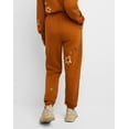 thumbnail image 3 of Hanes Originals Women's Fleece Joggers, Placed Flowers, 30" Allgood Gold L, 3 of 4