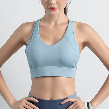 

2-pack Shockproof Gathering Sports Bra Women s Yoga Suit Adjustable Breasted Fitness Bra Vest Bra women s lingerie plus size