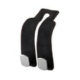 thumbnail image 3 of Ganchos para reposacabezas de asiento de cuero, resistencia al peso, universal, alta tenacidad, fácil de instalar. negro, 3 of 9