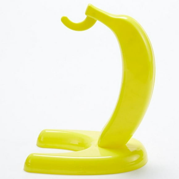1 Pcs Plastic Banana Hanger Floor Type Fruit Holder Rack & 1 Pcs European Delicate Fruit Plate, Luxury Gold Tray