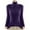 Purple, variant on Kaemgyyd Sweaters for Women Casual Turtleneck Ribbed Knit Pullover Solid Slim Stretch Long Sleeve Tops Fall Winter
