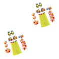thumbnail image 1 of sweethay Conjunto de accesorios de de hierba hawaiana, faldas largas, vestido de baile, exquisito disfraz de moda para mujer, Kit de accesorios, Type5 NO5, 1 of 6