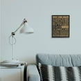 thumbnail image 2 of Stupell Industries Man Cave Rules with Rustic Distressed Text Designed by Lauren Rader, 2 of 8