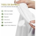 thumbnail image 4 of Protector de colchón impermeable 140x190/200 cm, fibra de bambú, transpirable, hipoalergénico, antiácaros, antibacteriano, silencioso, ultra suave, 4 of 5