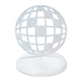 thumbnail image 4 of Pink/Silver Disco Ball Paper Honeycomb Center Table Decoration, 3 Count, by Way To Celebrate, 4 of 6