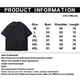 thumbnail image 6 of DUKI Men's Hip Hop Oversized Cotton Short Sleeve T-Shirt - Vintage Washed, Streetwear, 6 of 6