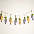 thumbnail image 6 of Easter Carrots Hanging Ornaments 4-Pack DIY Home Party Decorations Festive Fabric Craft Supplies 14x4cm, 6 of 8