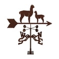 thumbnail image 4 of EZ Vane Alpaca and Baby Weathervane | Post Mount | 14 Gauge Steel | Sealed Ball Bearings | Home or Garden, 4 of 7