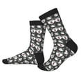 thumbnail image 2 of Vsdgher Husky Unisex Crew Socks Lightweight Breathable Ventilation Ankle Socks, Mid-calf socks for Daily, 2 of 7