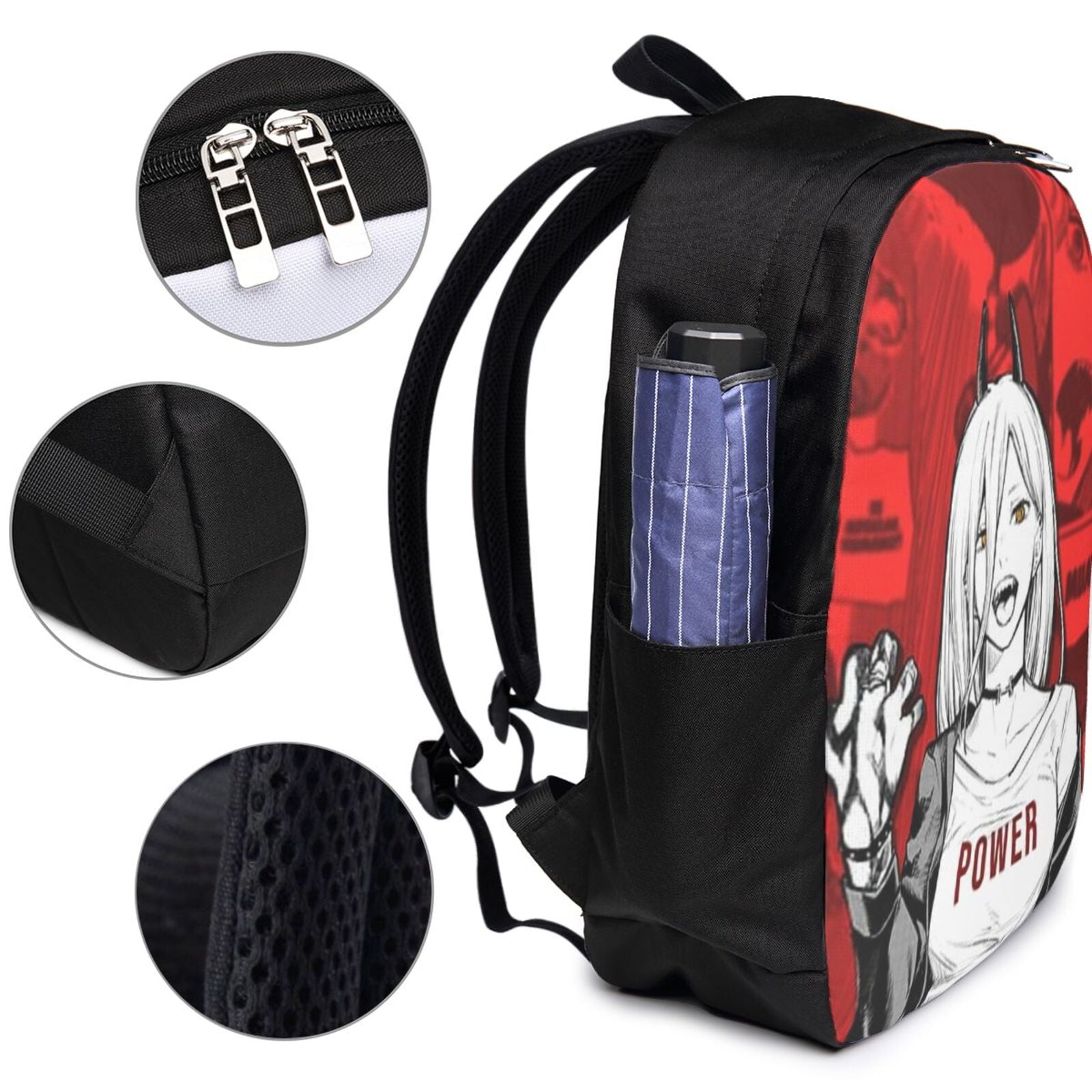 Chainsaw Man Backpack For Men Women Teen , Water Resistant