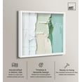 thumbnail image 2 of Minted Horizon II Shadowbox Print Mint Abstract Art by Art Remedy, White Frame, 12 x 12, 2 of 6