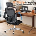 thumbnail image 2 of Silla de oficina OHFILA 407 ergonómica de malla con apoyabrazos ajustables, 2 of 8