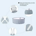 thumbnail image 3 of Wrist Sling, Multi-Function 0.8 X 13.4In Health Care Tool, Comfortable Washable For Shoulder Strain Shoulder Dislocation, 3 of 8