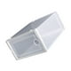 thumbnail image 3 of cajas de plástico para guardar zapatos, transparentes, tipo cajón, para pared (blanco), 3 of 6