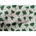 thumbnail image 4 of oneOone Popeline de Coton Verte Tissu Floral Tissu pour Robe Tissu Imprimé Tissu au Mètre 56 Pouces de Large, 4 of 4