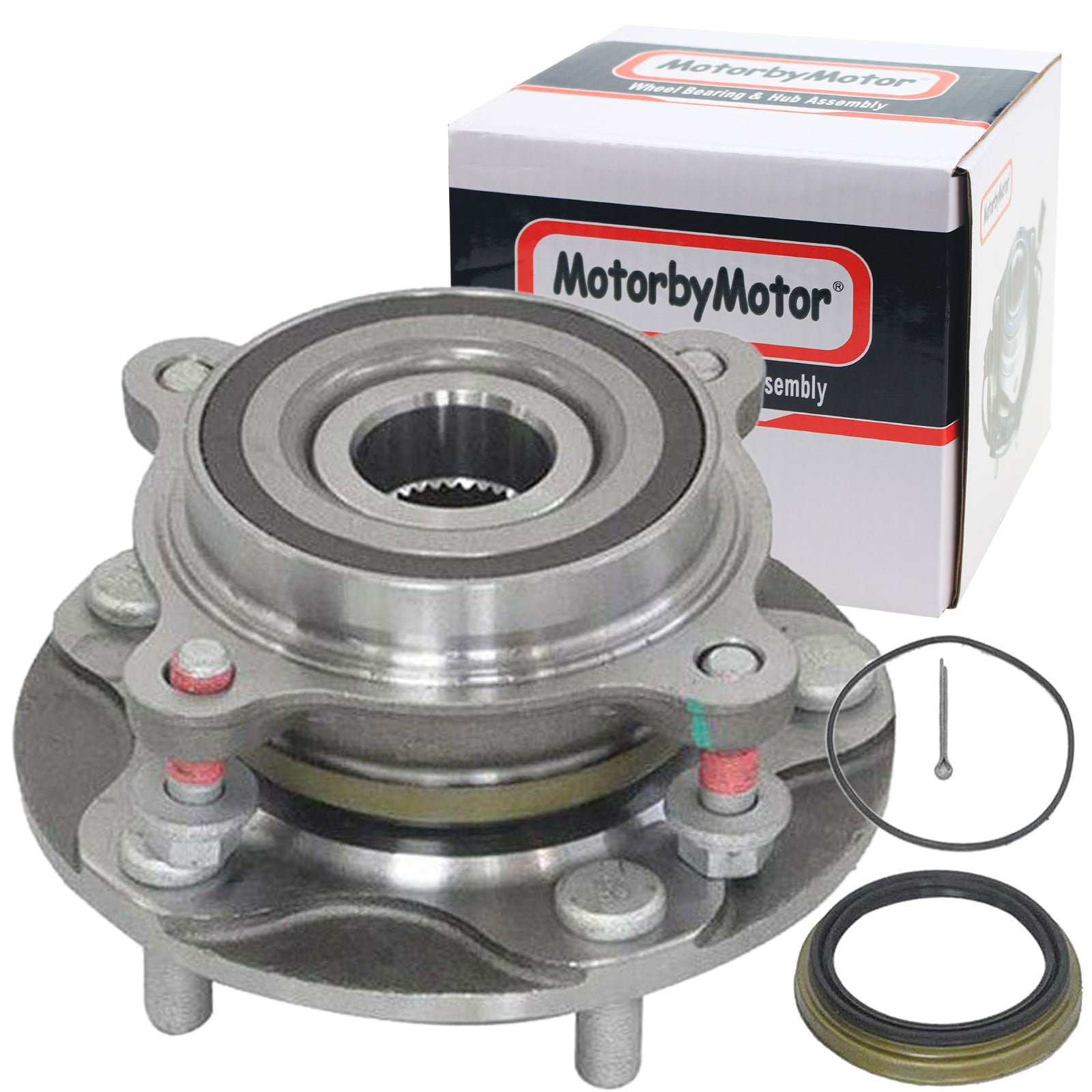 Buy MotorbyMotor (4WD) Front Wheel Bearing & Hub Assembly Compatible